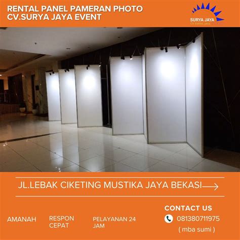 Sewa Panel Pameran Photo Siap Bongkar Pasang