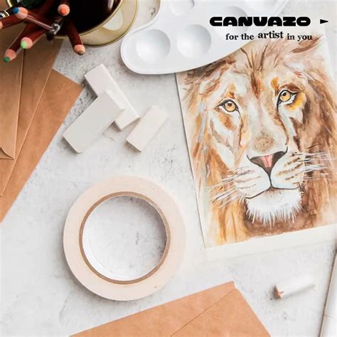 Creative ways to use Masking Tape in your Art Projects - Canvazo