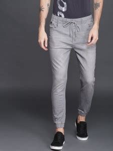 WROGN Slim Men Grey Jeans - Buy WROGN Slim Men Grey Jeans Online at ...