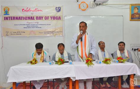 NSOU - Photo Gallery - Celebration of International Day of Yoga 2019