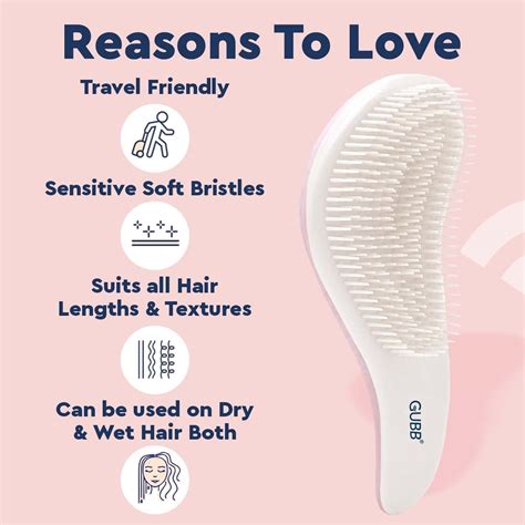 Buy GUBB MINI DETANGLING BRUSH Online & Get Upto 60% OFF at PharmEasy