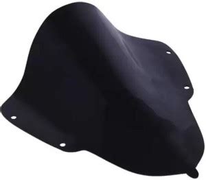 Ride Adventure Y R15 Version 3 Black Tinted Single Bubble Windshield ...