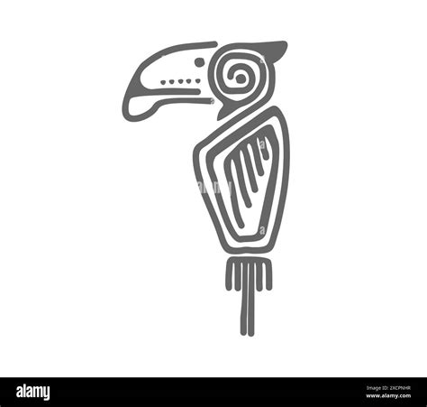 Mayan parrot god Cut Out Stock Images & Pictures - Alamy