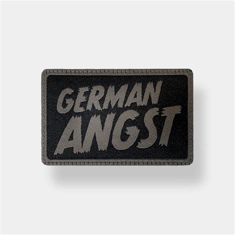 German Angst – der Patch – Spartanat Shop