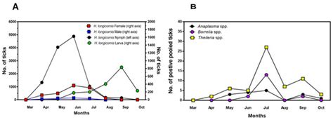 Seasonal Dynamics of Ticks and Tick-Borne Pathogens in Republic of Korea