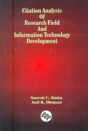 Buy Citation Analysis of Research Field and Information Technology Book ...