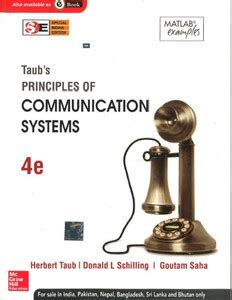 Taubs Principles Of Communication System(Used Like V.good): Buy Taubs ...