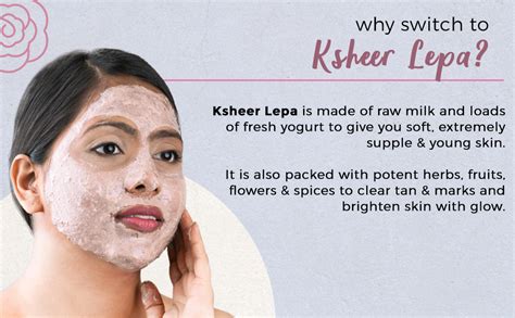 Nat Habit Fresh Gulab Khus Ksheer Lepa Face Mask For Pore Refining ...