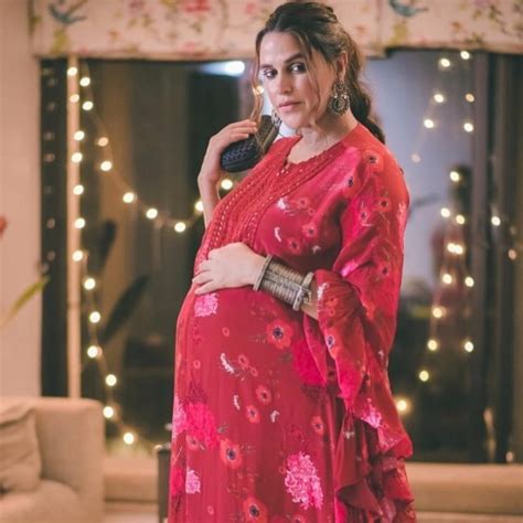 Neha Dhupia slays pregnancy fashion in gorgeous ethnic outfits | IndiaToday
