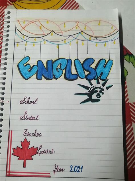 Portada para la materia ingles Cover for the English subject | Inglés ...