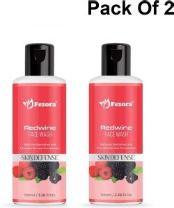 Fezora Red Wine Gel For Men & Women Face Wash - Price in India, Buy ...