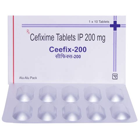 Ceefix-200 Tablet 10's Price, Uses, Side Effects, Composition - Apollo ...