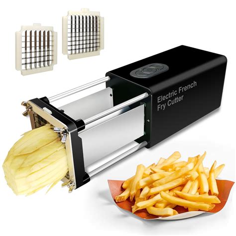 Fstcrt Electric French Fry Cutter, French fry Cutter Stainless Steel ...