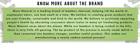 MOSO NATURAL Air Purifying Bag 500g. Bamboo Charcoal Air Freshener ...