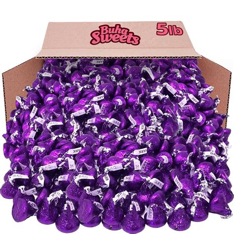Buha Sweets Hershey’s Kisses Dark Chocolate Candy for Special India | Ubuy