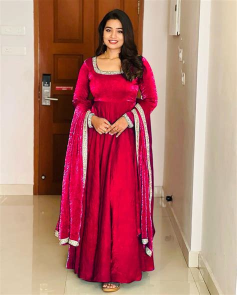 Buy Gorgeous Fendi Silk Sequins Embroidered Fully Stitched Anarkali ...