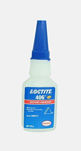 Genuine Henkel Loctite 406 Super Glue - Instant Adhesive - 20g (0.70 Oz ...