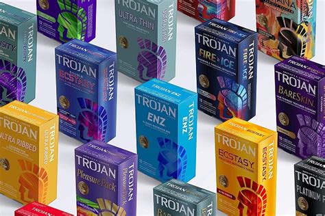 Trojan Condom Size Charts | KnowSize
