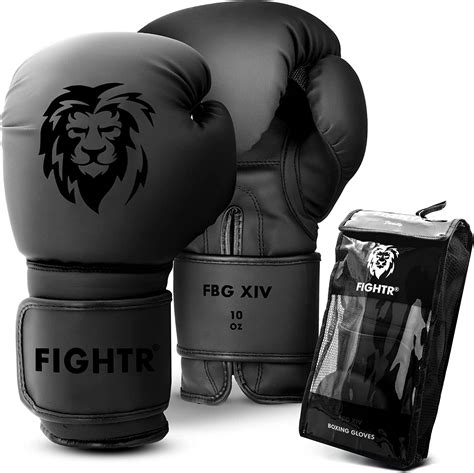Amazon.com : FIGHTR® Boxing Gloves - Maximum Protection & Stability ...