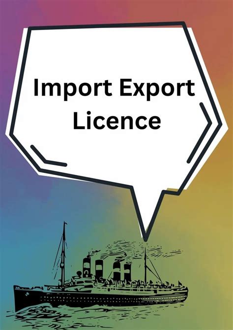 Import Export License Sample 的图像结果