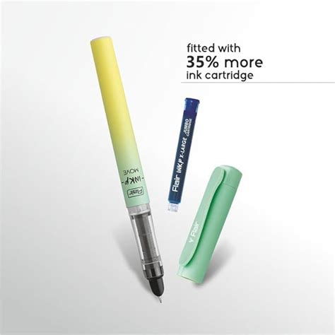 Flair Inky Move Fountain Pen Blister Pack - Blue Ink – Fetch N Buy