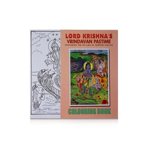 Giri - Lord Krishna Vrindavana Pastimes Colouring Book | Gods Colouring ...