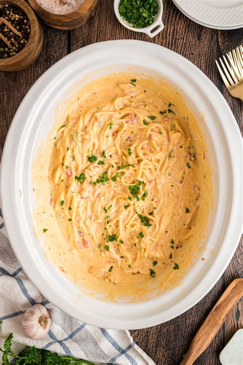 Slow Cooker Chicken Spaghetti
