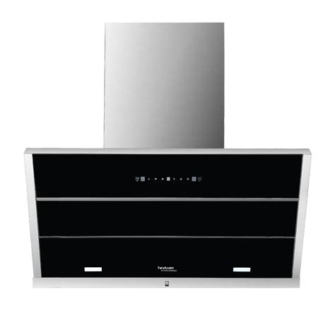 Hindware chimney Maple 90 CM 1350 m³/hr Inox Touch Control with motion ...