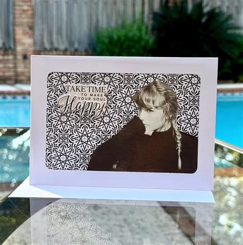 Taylor Swift, Birthday Card, Handmade Greeting Card, Congratulations - Etsy