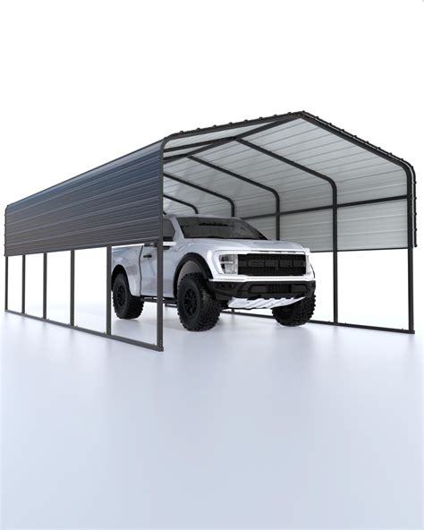 Buy DEXSO Carport 13x26 FT Heavy Duty Carport Canopy with Updated Frame ...