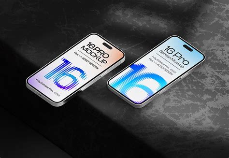 iPhone Pro 16 Mockup Bundle - Mockup World