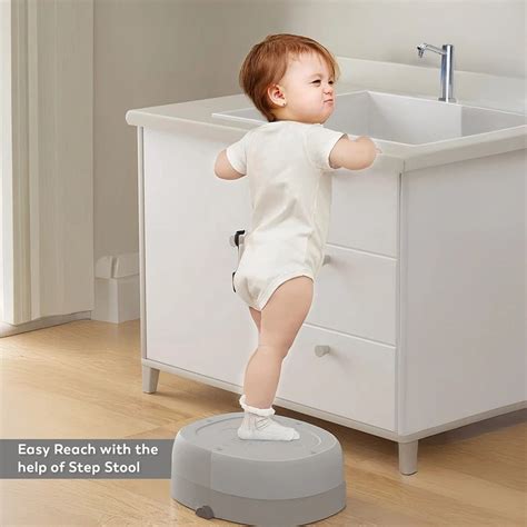 Mi Arcus - Cuddle Grey Baby Potty Seat with Step Stool - Potty Seat