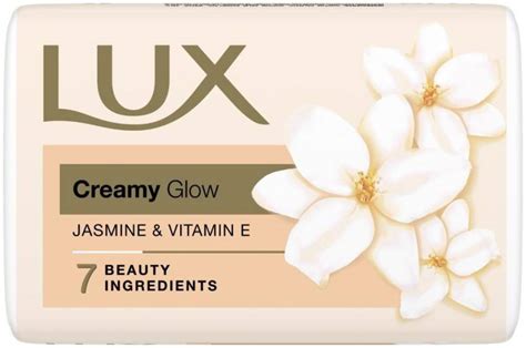 LUX Creamy Glow Jasmine & Vitamin E For Glowing Skin Beauty Soap ...