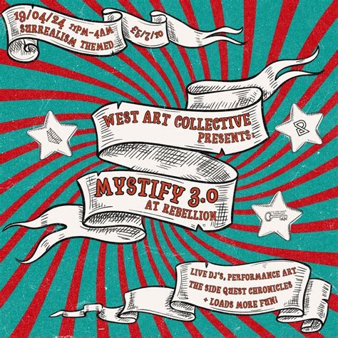 West Art Collective presents: Mystify 3.0 at Rebellion MCR, Rebellion ...