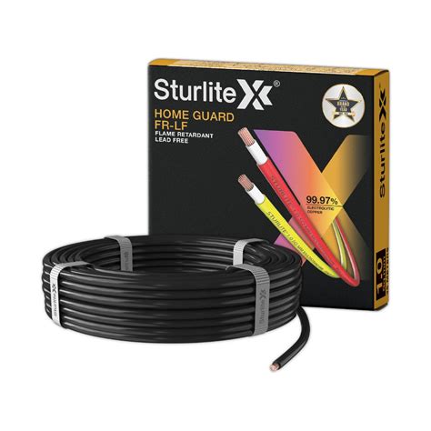 Sturlite Home Guard FR-LF 45 Meter Wire, (1 Sq.mm) PVC Insulated Pure ...