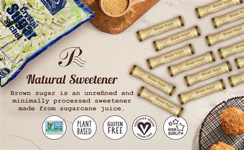 Rahul Brown Sweet Sugar Tubular Sachet, (5G Each X 200Pcs) Pack, Pure ...