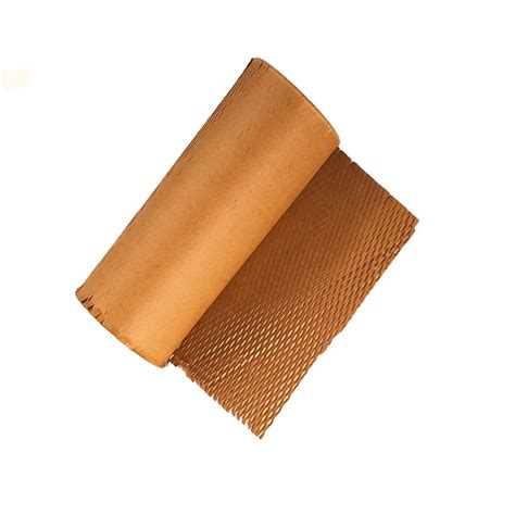 ECOCOMB Eco-Friendly Honeycomb Warp Paper Roll, Brown - 8 Inch x 100 ...