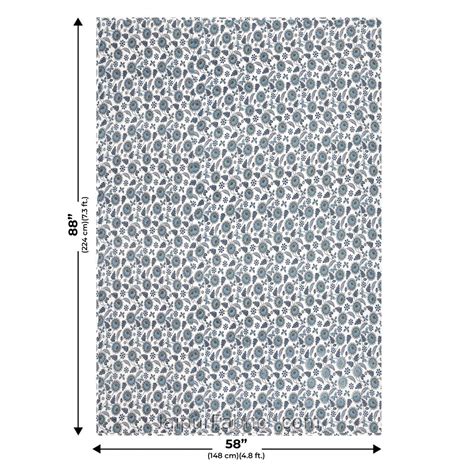 Blue Butterflies Pure Cotton Single Bed Dohar – JaipurFabric®