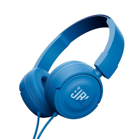 JBL T450 On-Ear Headphones with Mic (Blue) : Amazon.in: Electronics