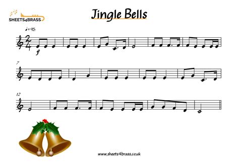 Jingle Bells - Sheet Music for Brass sheets4brass