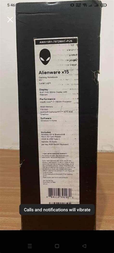 Alienware X15 Gaming Laptop 的图像结果