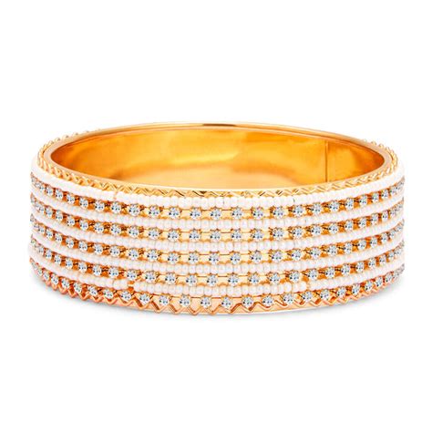 Sukkhi Delightful Gold Plated Kada For Women - Sukkhi.com