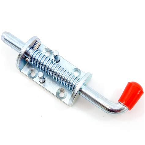 BTL Automatic Latch Bolt Button Release Spring Loaded Plastic Push For ...