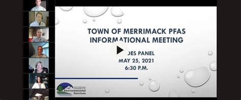 May 25, 2021 Merrimack PFAS Information Meeting Presentation and Other ...