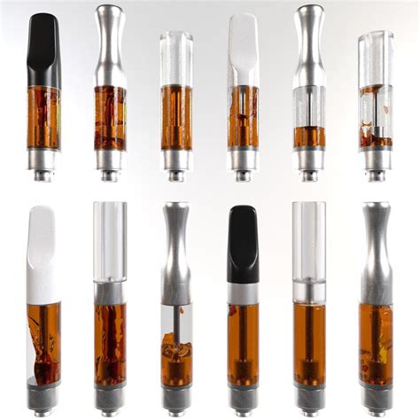 3D model Vape Cartridge Oil and Pen Battery COMBO THC CBD Vaporizer ...