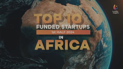 Top 10 Most Funded Startups in Africa in H1 2024