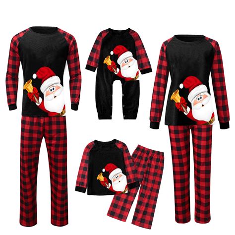Matching Sets For Men Santa Claus Pjs Matching Pjs For Family Matching ...