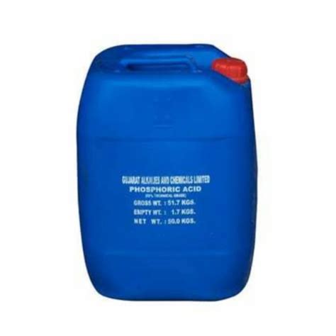 Phosphoric Acid - GACL Phosphoric Acid 50 Kg Carboys or Tanker Trader ...