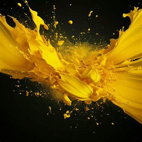 Image result for Yellow Splash Design