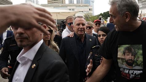 US envoy Witkoff lands in Sardinia ahead of Gaza ceasefire talks